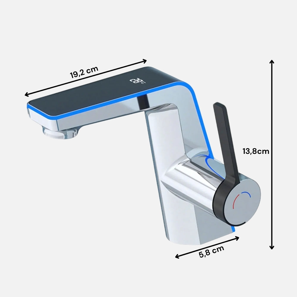 Mitigeur LED avec Indicateur de Température - NERIVA