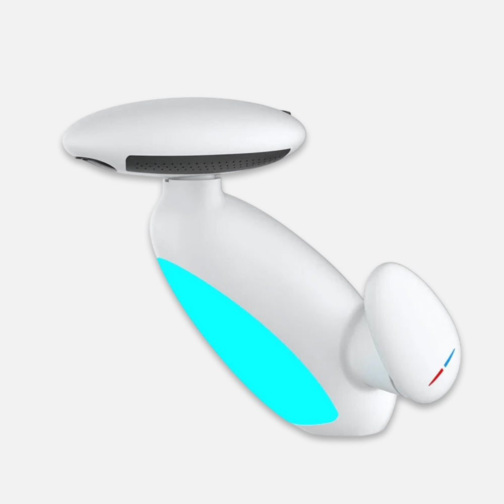 Robinet Salle De Bain Blanc À Lumière LED - CRYS