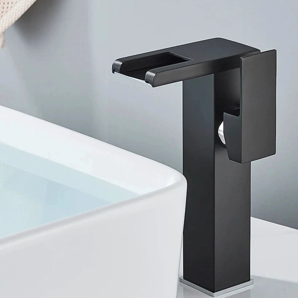 Mitigeur Pour Vasque À LED Noir - LUMINA