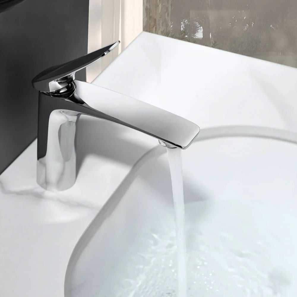 Mitigeur Pour Lavabo Moderne Chrome - ZUNO