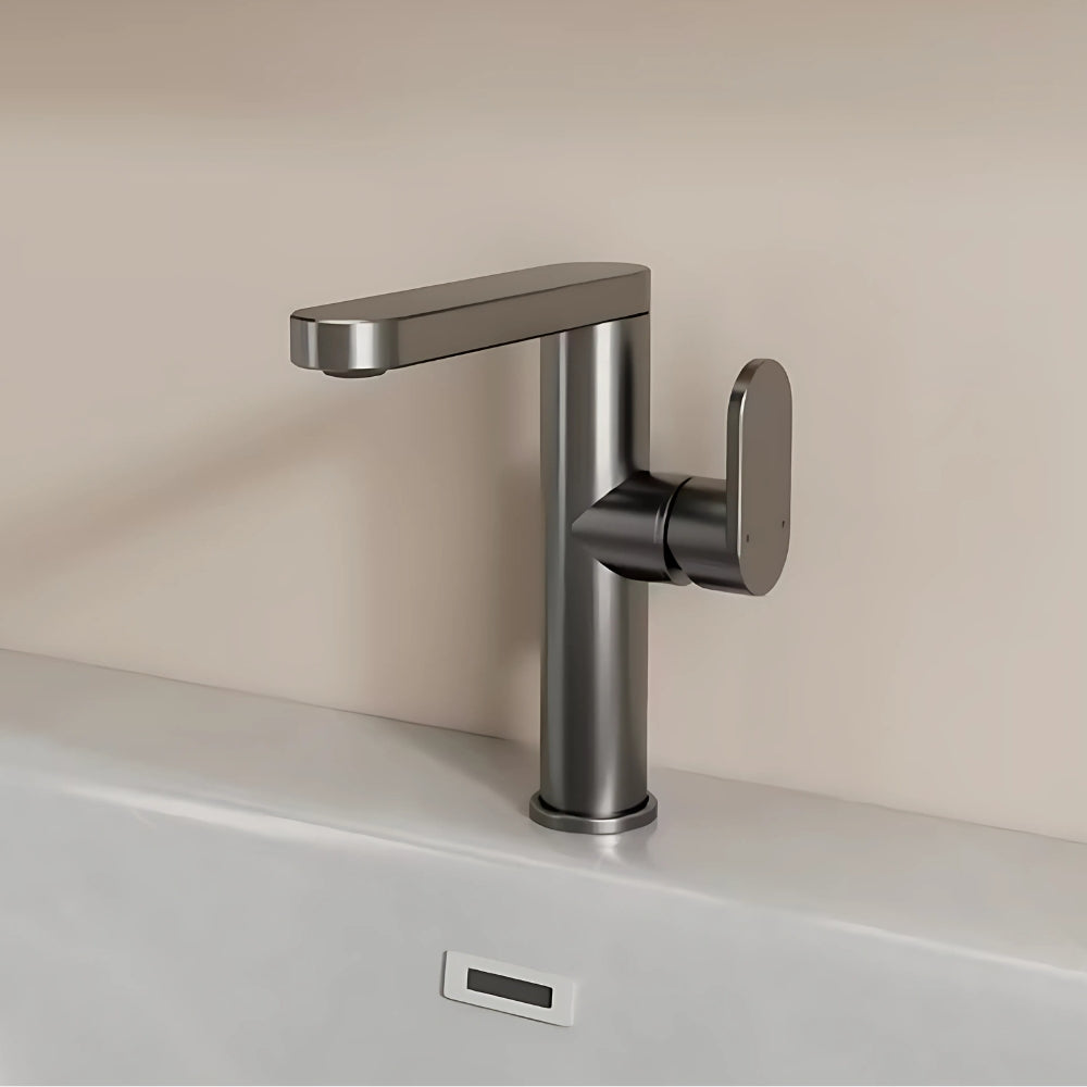 Mitigeur Gris Chromé Design Moderne - LYRIS