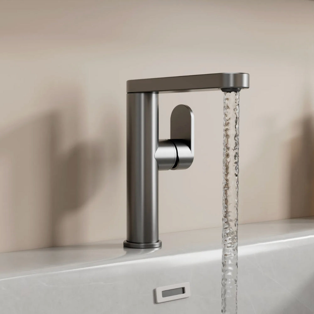 Mitigeur Gris Chromé Design Moderne - LYRIS