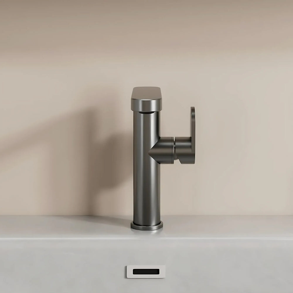 Mitigeur Gris Chromé Design Moderne - LYRIS