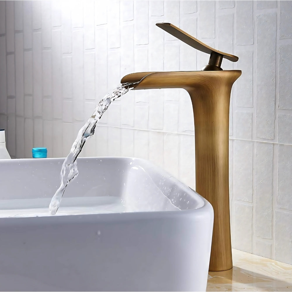 Mitigeur Effet Bois Pour Vasque Salle De Bain - CRISTALIA