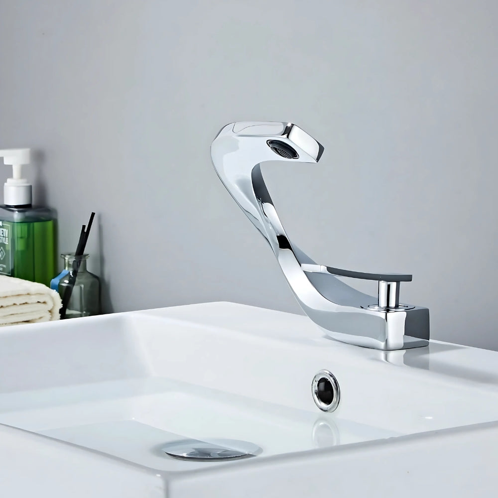 Mitigeur Chrome Design Haut de Gamme - LIORA