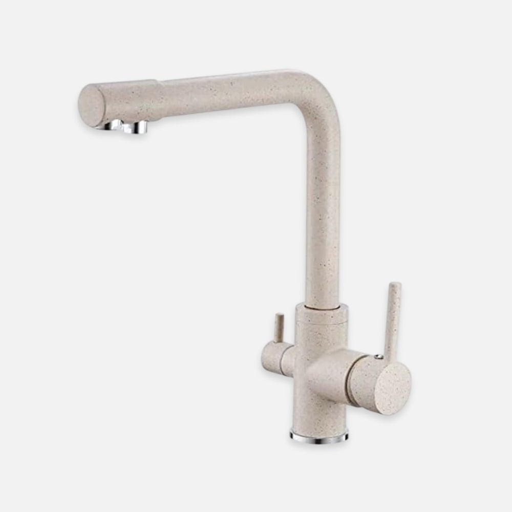 Robinet De Cuisine Beige Avec Filtre - ÉNÉRIS