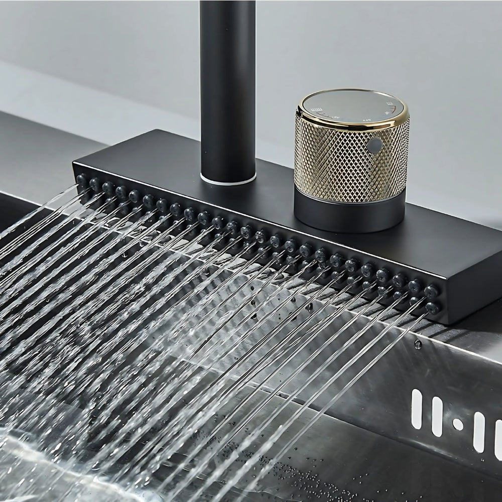 Mitigeur De Cuisine Noir - ISAK