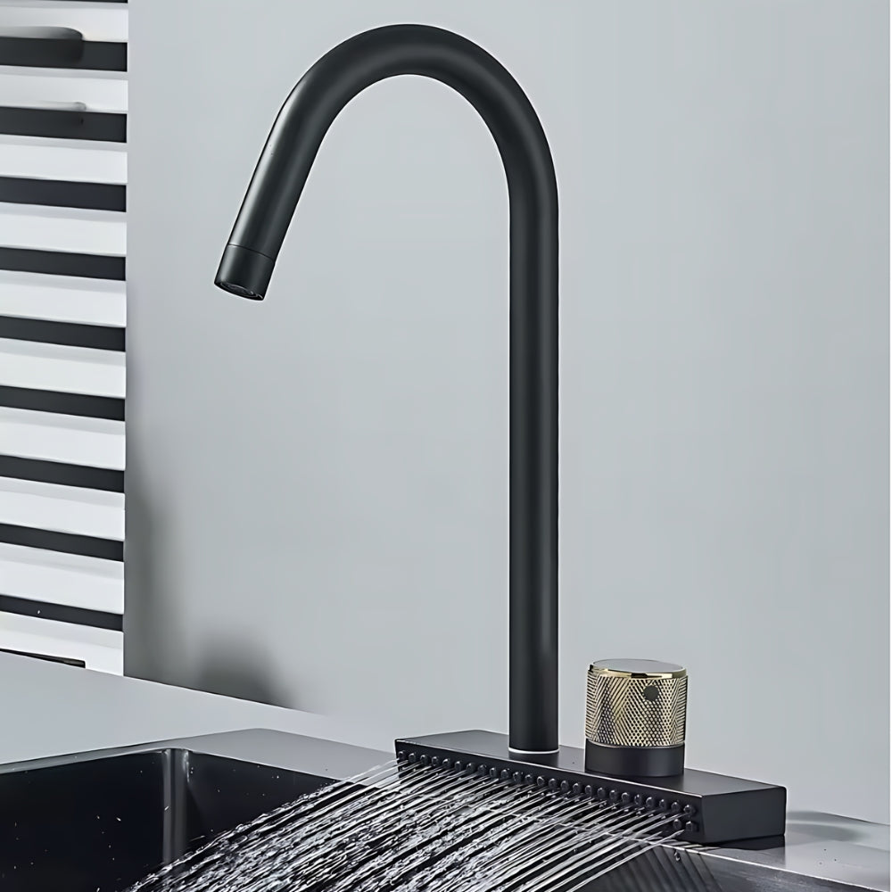 Mitigeur De Cuisine Noir - ISAK