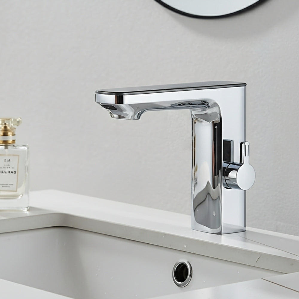 Mitigeur LED avec Indicateur de Température Chrome - NERIVA