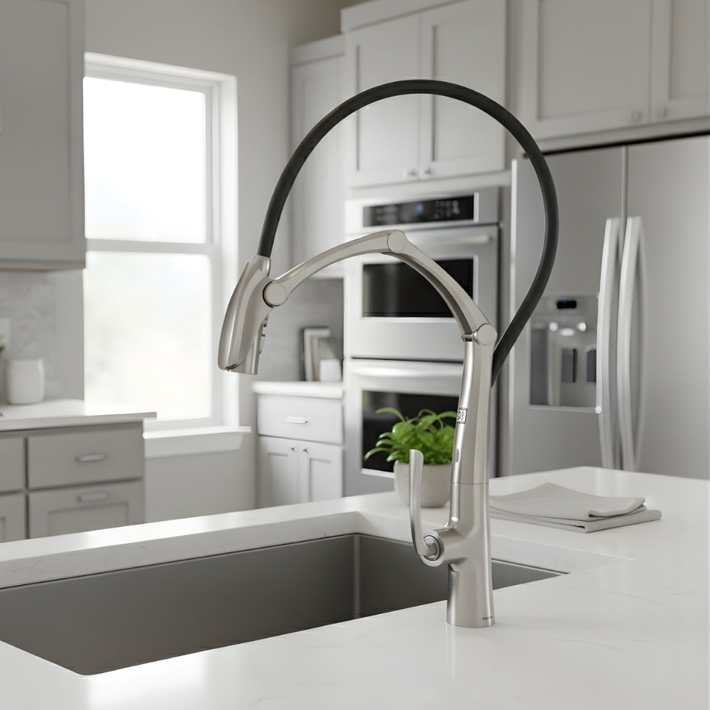 Mitigeur Affichage Led De La Température Gris - SOVA