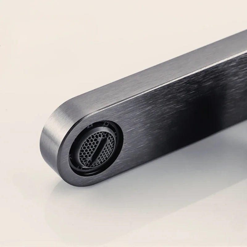 Mitigeur Gris Chromé Design Moderne - LYRIS